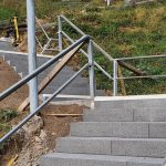 Treppe Ockenfels Baufortschritt